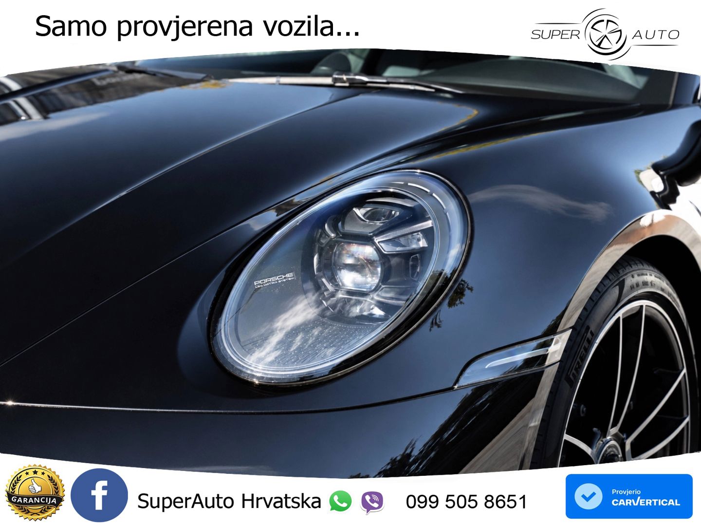 Porsche 911 Turbo S 3.8 (650 KS) PDK LED+GR SJED+ACC