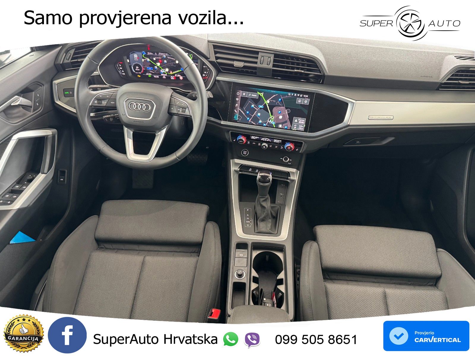 Audi Q3 40 TDI (193 KS) quattro S tronic LED+GR SJED+ACC