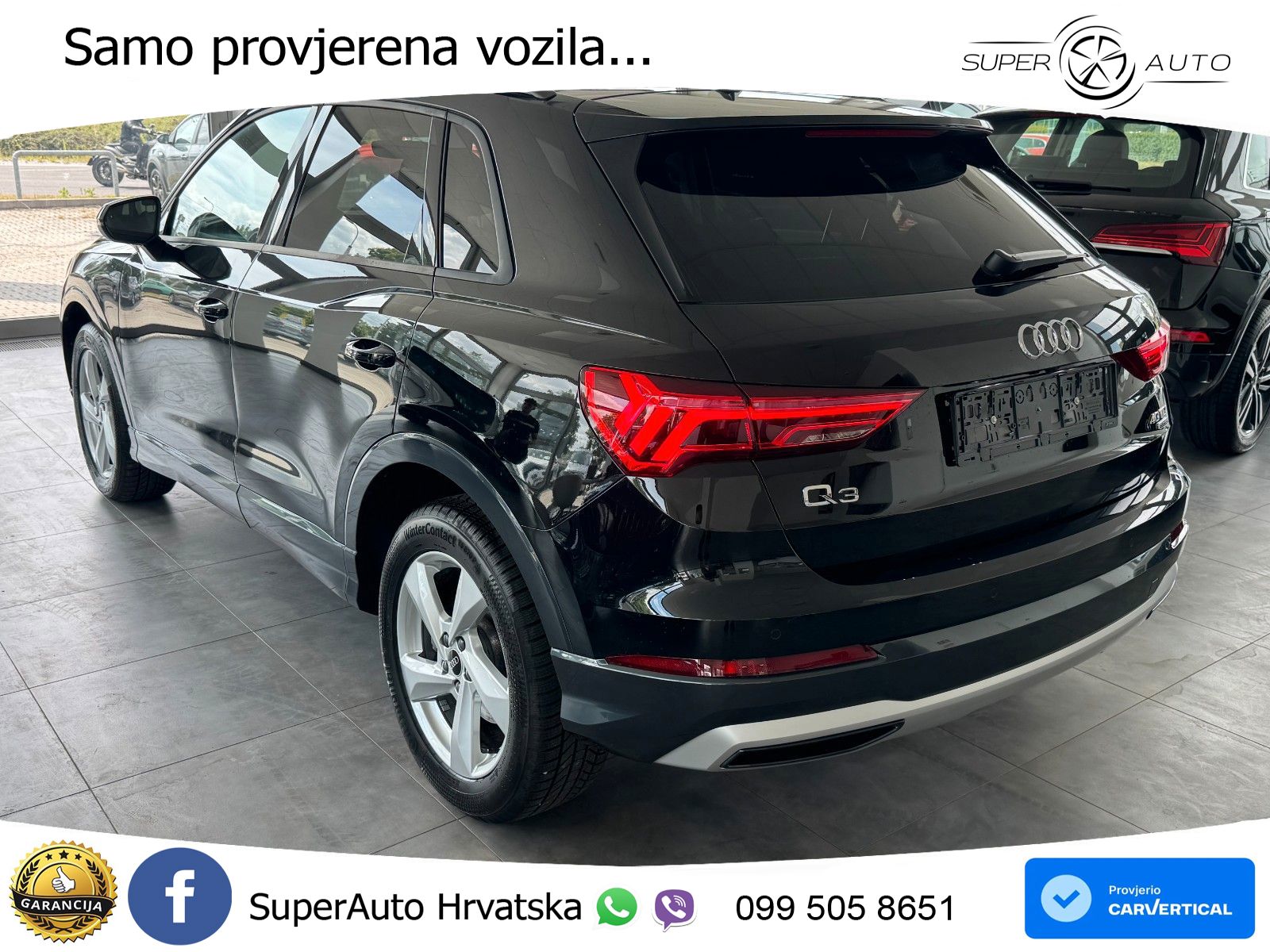 Audi Q3 40 TDI (193 KS) quattro S tronic LED+GR SJED+ACC