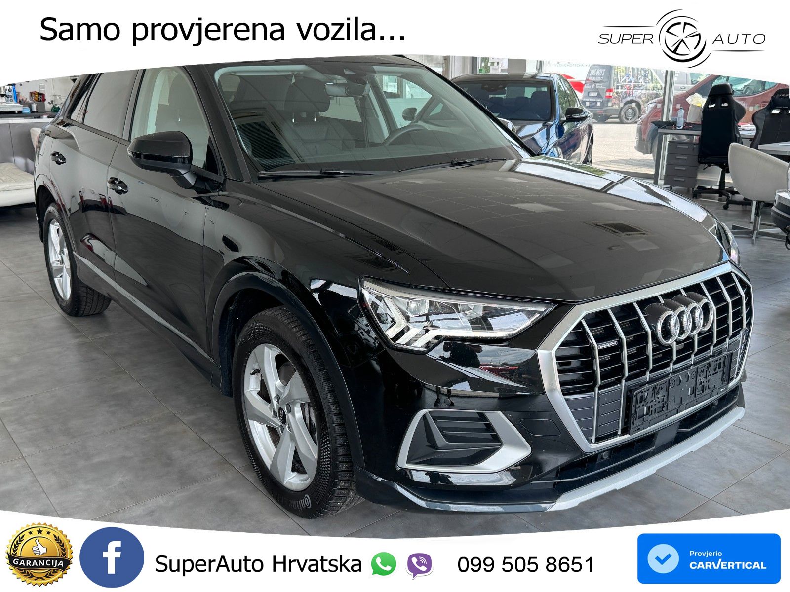 Audi Q3 40 TDI (193 KS) quattro S tronic LED+GR SJED+ACC