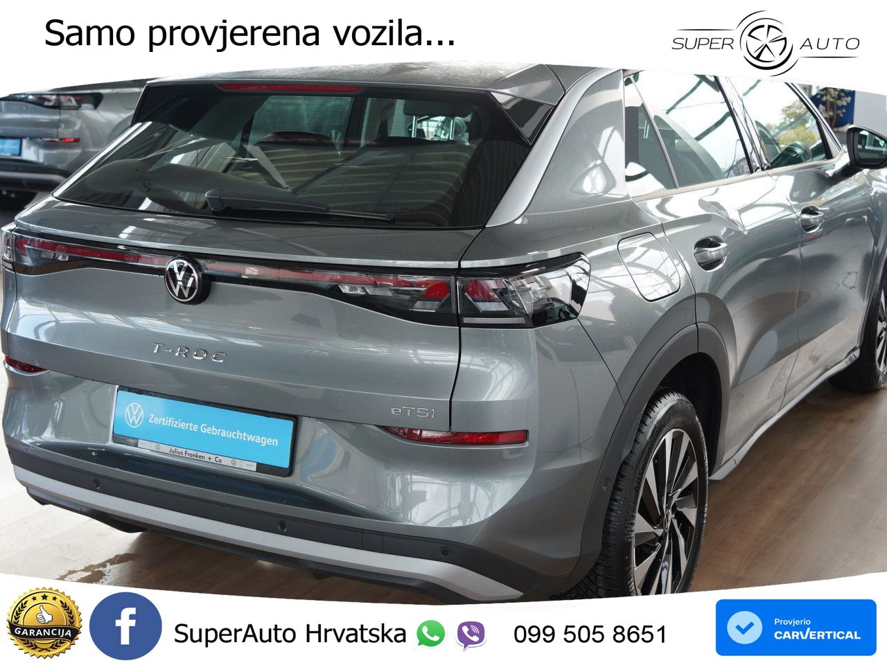 Volkswagen T-Roc 1.5 eTSI (116 KS)  DSG LED+GR SJED+ACC