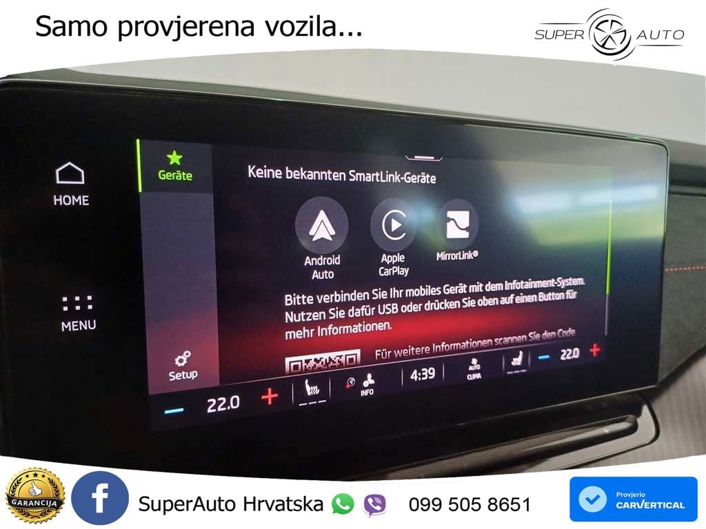 Škoda Octavia Combi RS 2.0 TDI (200 KS) DSG LED+GR SJED+ACC