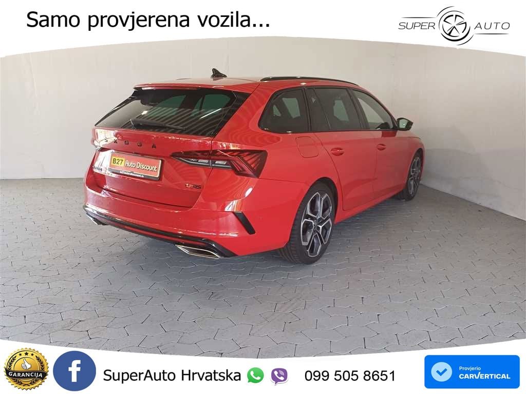 Škoda Octavia Combi RS 2.0 TDI (200 KS) DSG LED+GR SJED+ACC