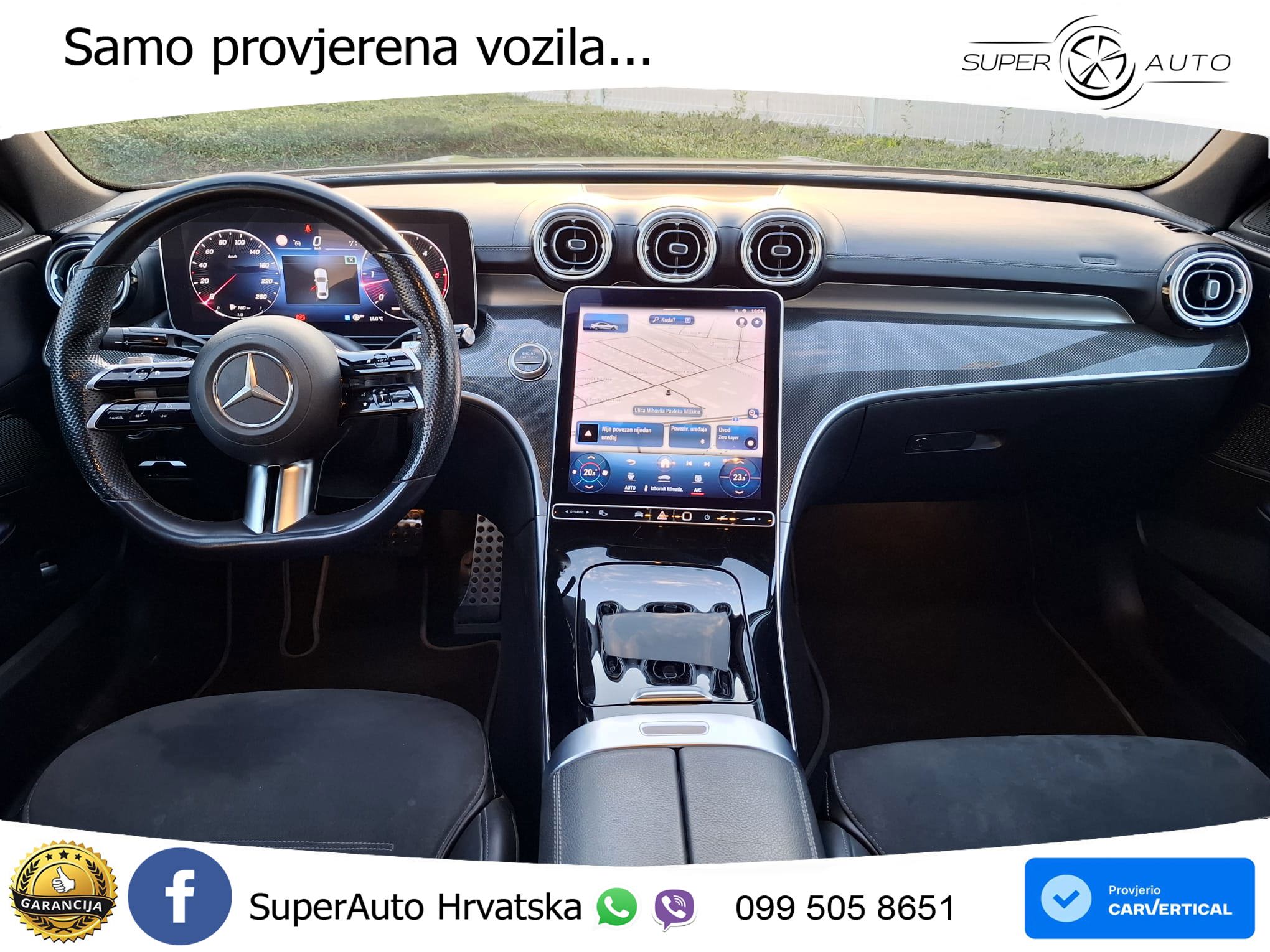 Mercedes C 220d (200 KS) EQ Boost 9G-TRONIC AMG REG 06/27