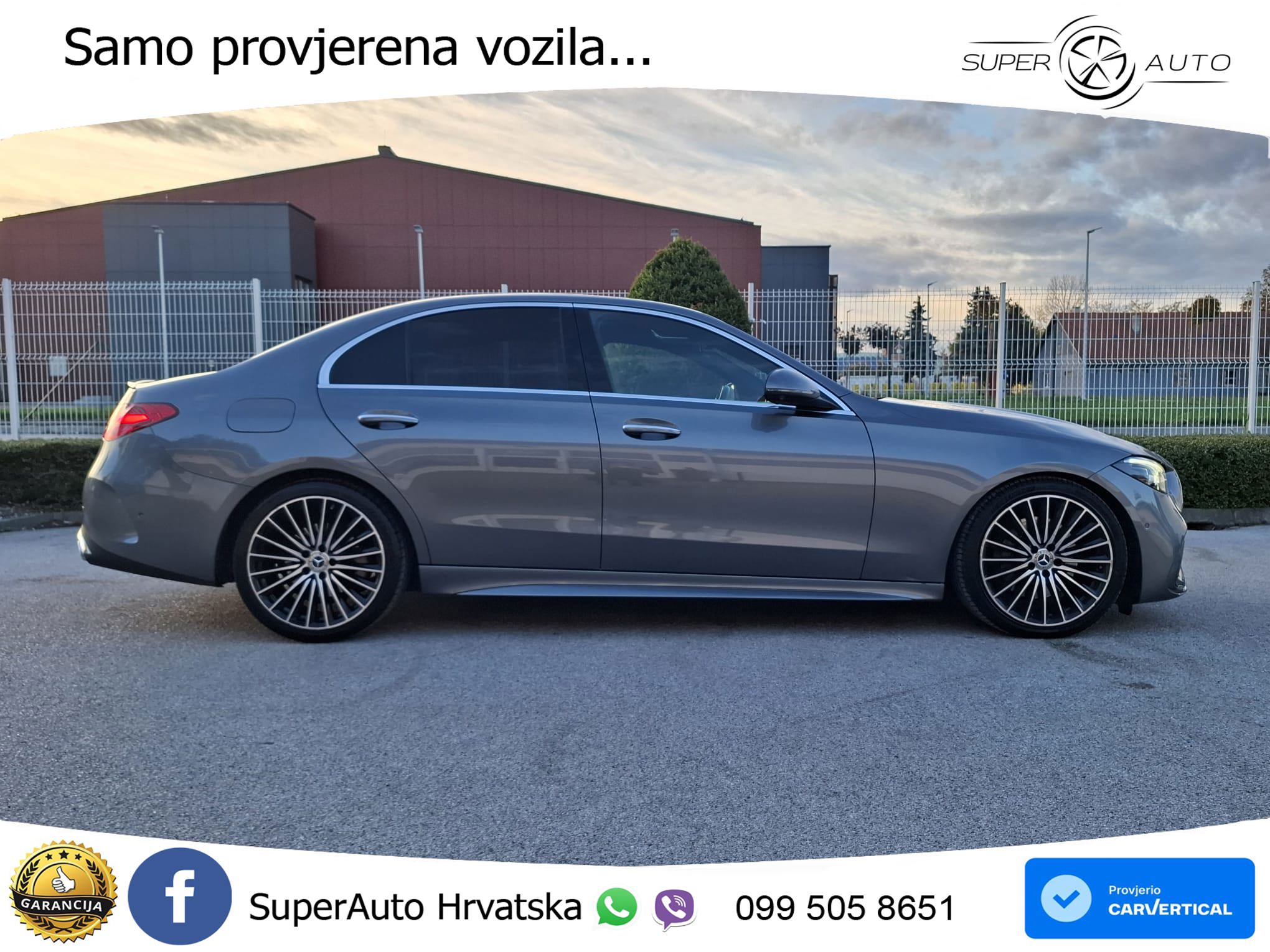 Mercedes C 220d (200 KS) EQ Boost 9G-TRONIC AMG REG 06/27