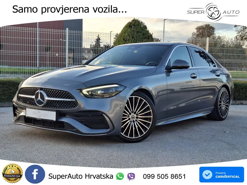 Mercedes C 220d (200 KS) EQ Boost 9G-TRONIC AMG REG 06/27