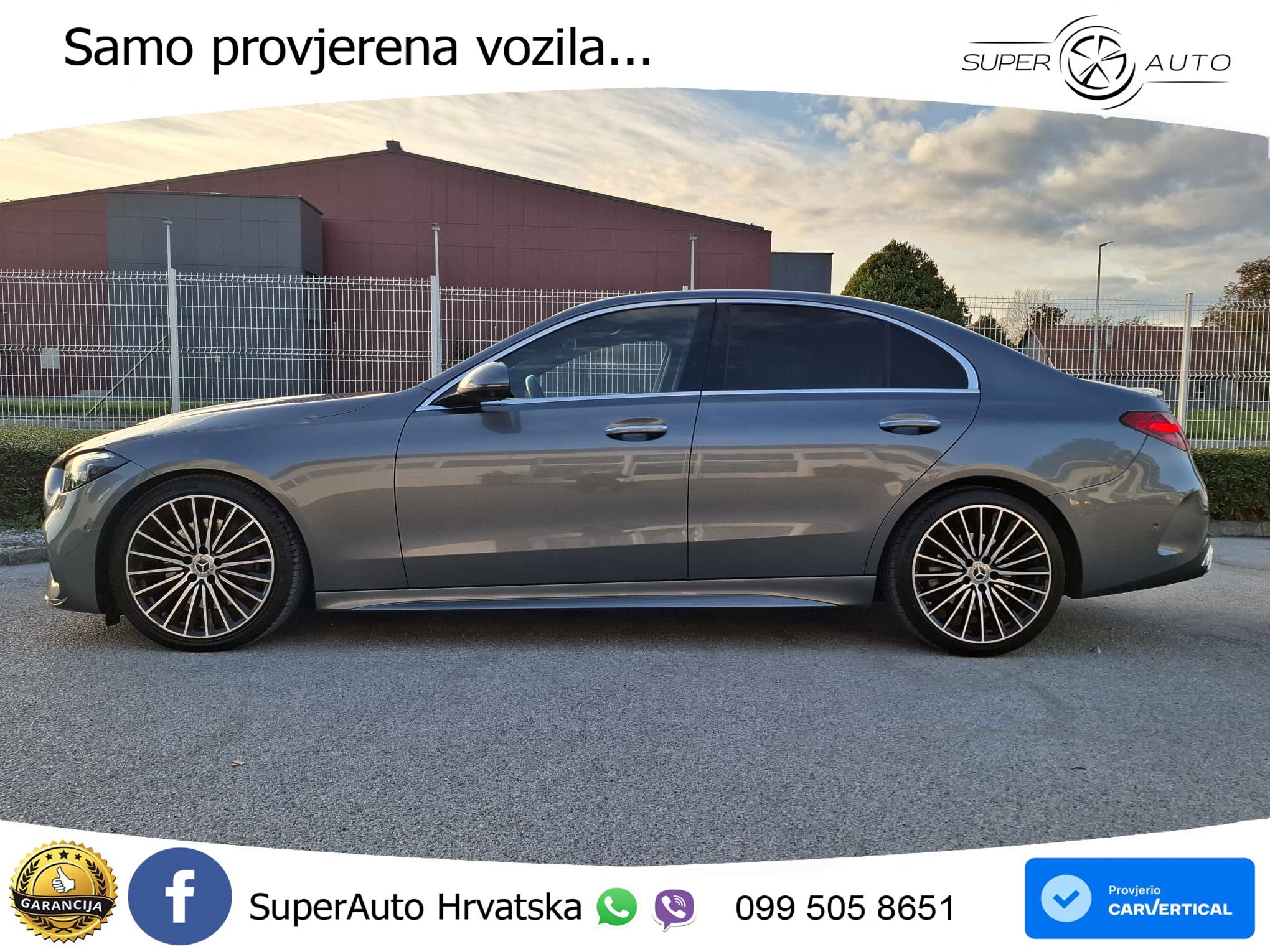 Mercedes C 220d (200 KS) EQ Boost 9G-TRONIC AMG REG 06/27
