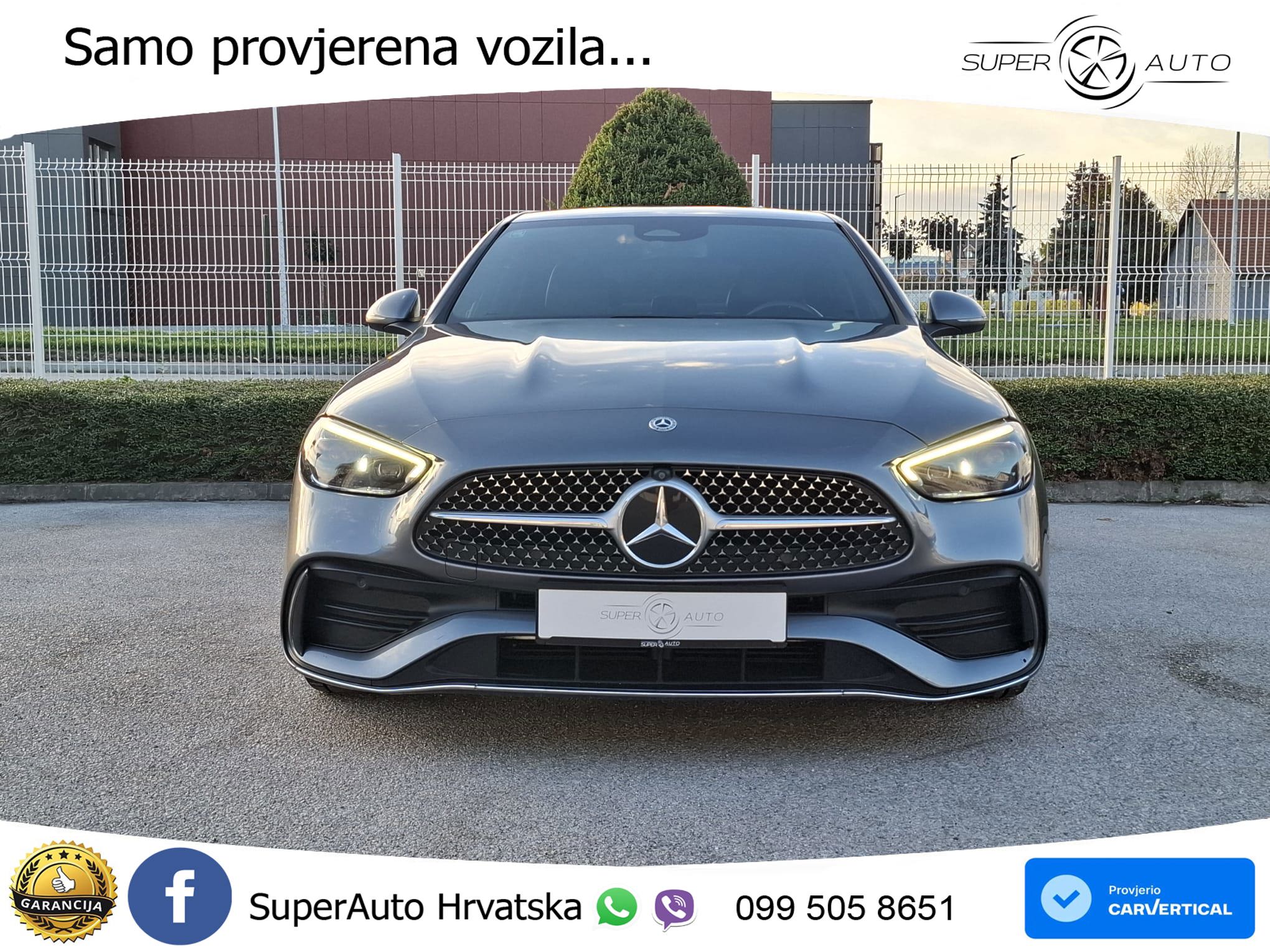 Mercedes C 220d (200 KS) EQ Boost 9G-TRONIC AMG REG 06/27