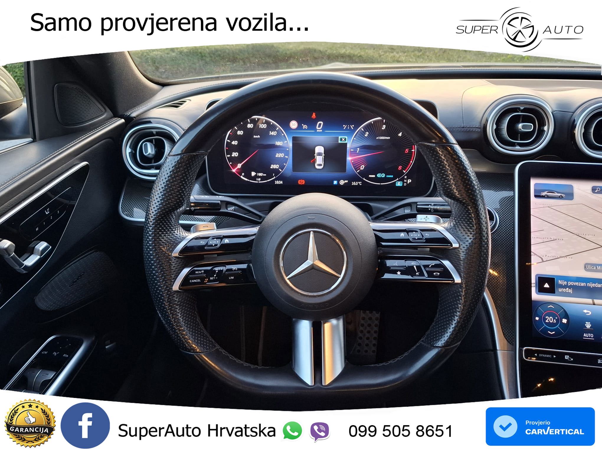 Mercedes C 220d (200 KS) EQ Boost 9G-TRONIC AMG REG 06/27