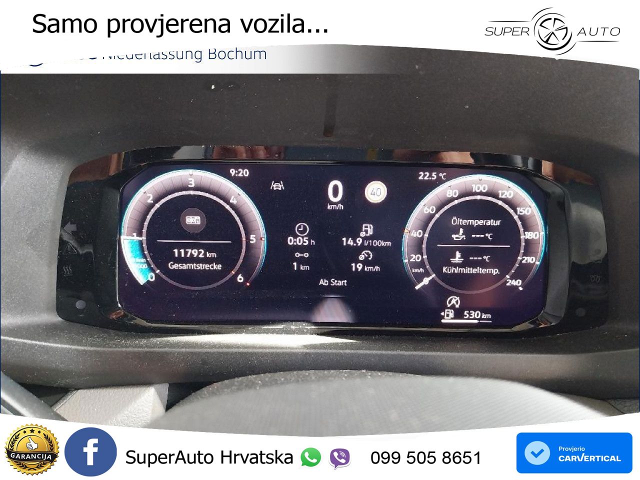 Volkswagen Crafter Kasten mittel Navi Kamera Klima 5 Jahre 140 KS