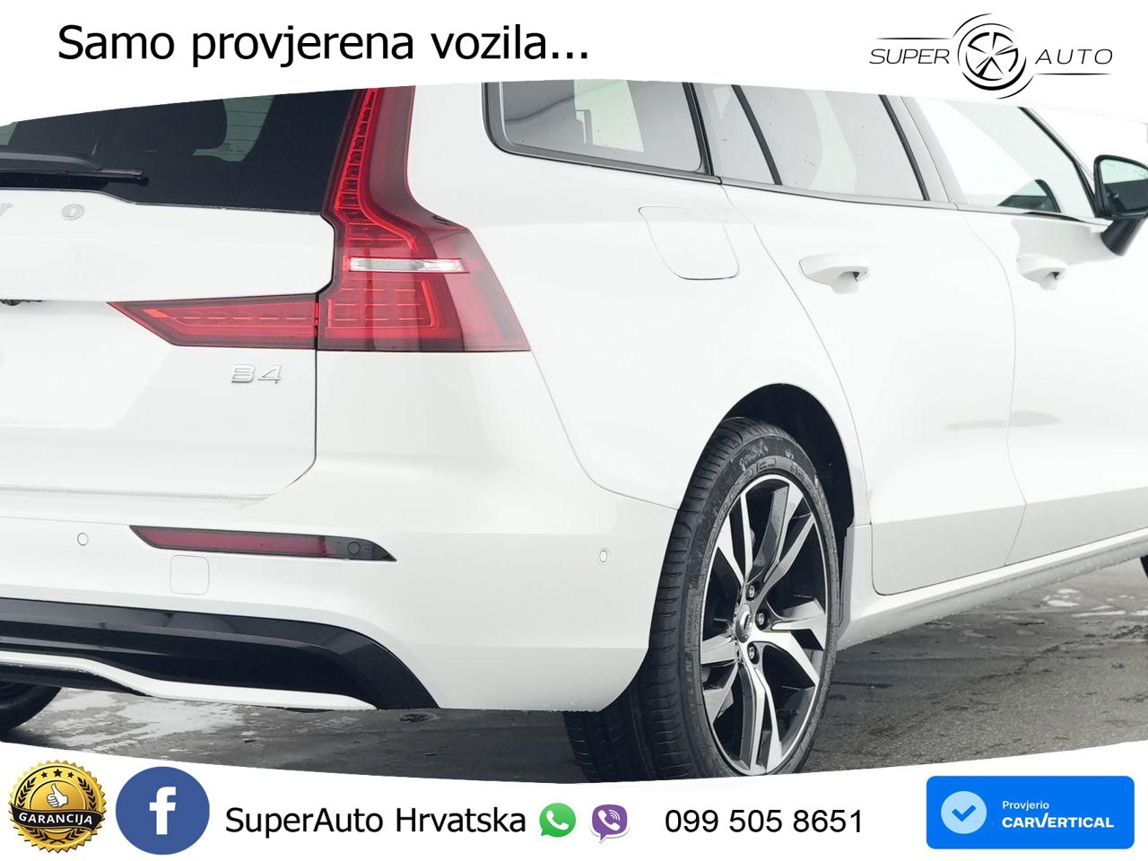 Volvo V60 2.0 B4 Benzin DCT ACC+HEAD+4xGR SJED+360+PANO