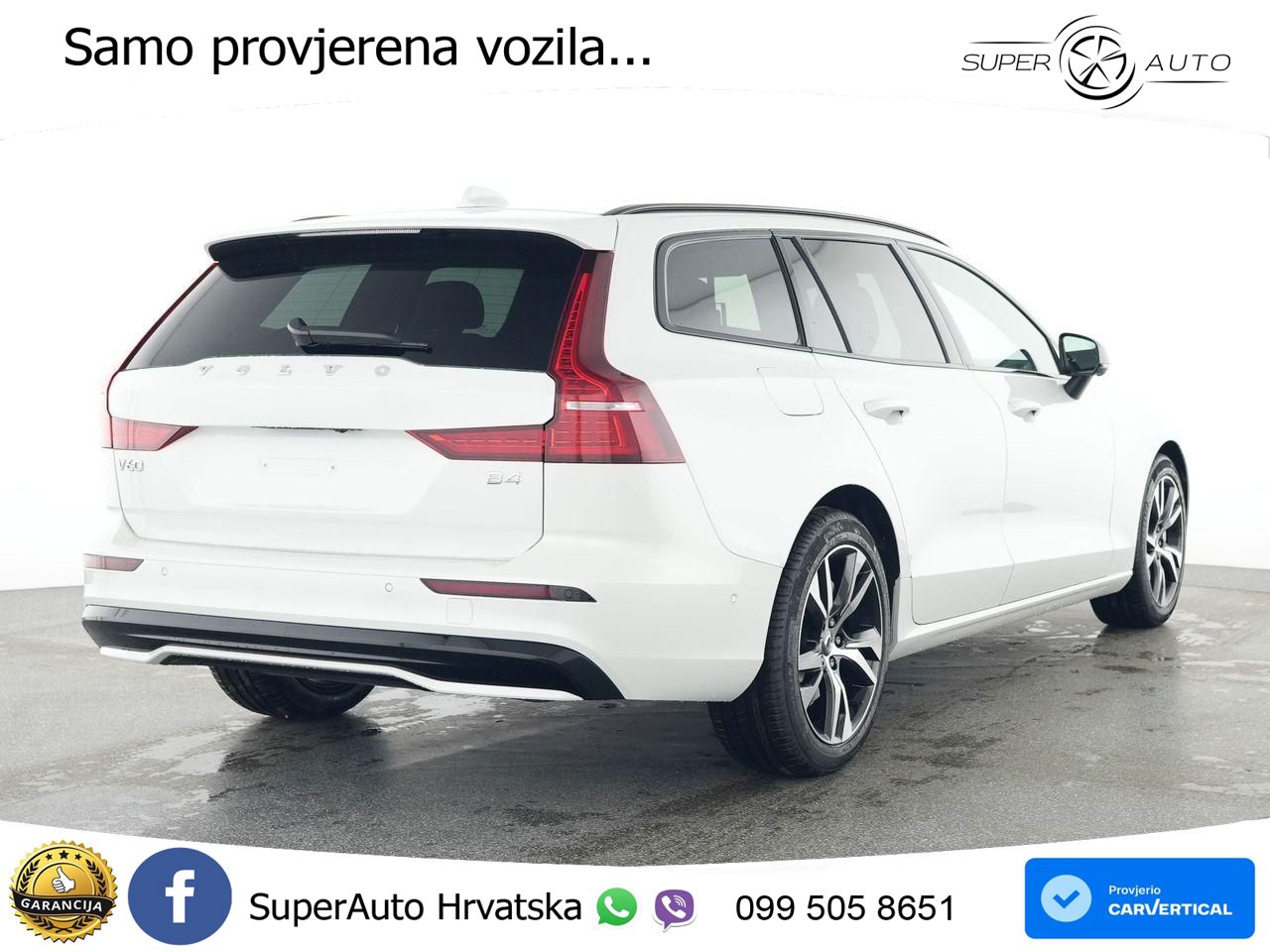 Volvo V60 2.0 B4 Benzin DCT ACC+HEAD+4xGR SJED+360+PANO