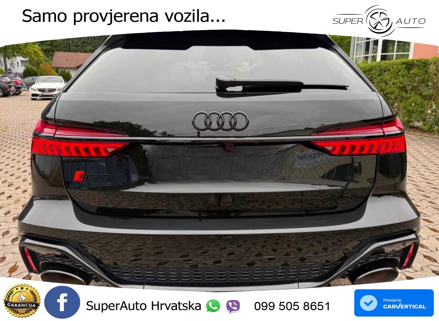 Audi RS6 Avant 4.0 TFSI V8 (600 KS) quattro Tiptronic LED+GR SJED+ACC