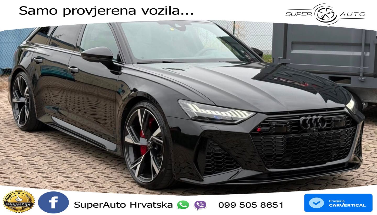 Audi RS6 Avant 4.0 TFSI V8 (600 KS) quattro Tiptronic LED+GR SJED+ACC