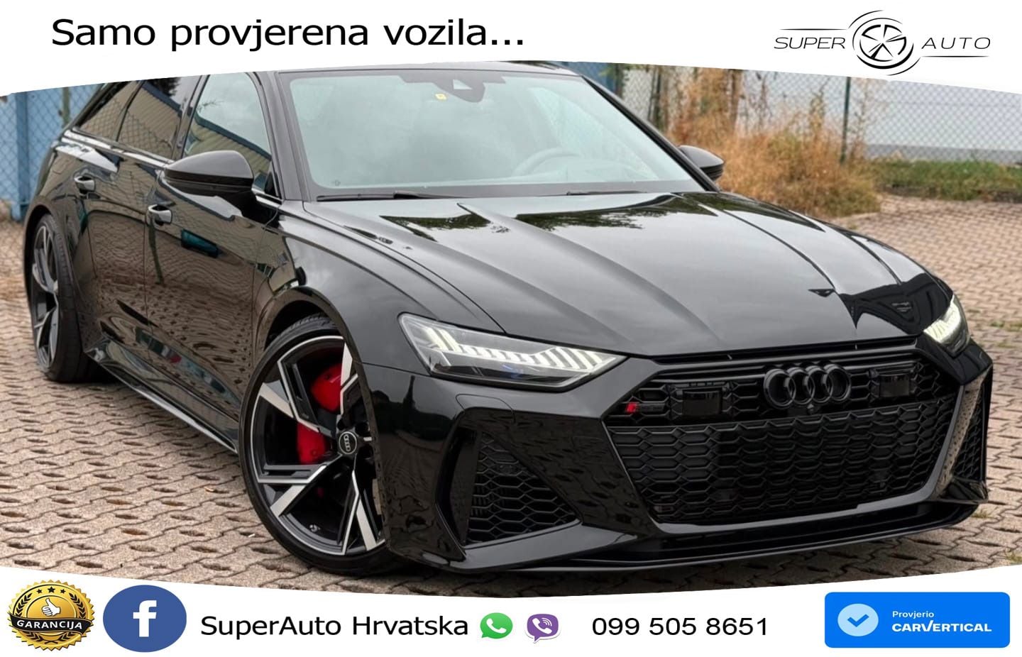 Audi RS6 Avant 4.0 TFSI V8 (600 KS) quattro Tiptronic LED+GR SJED+ACC