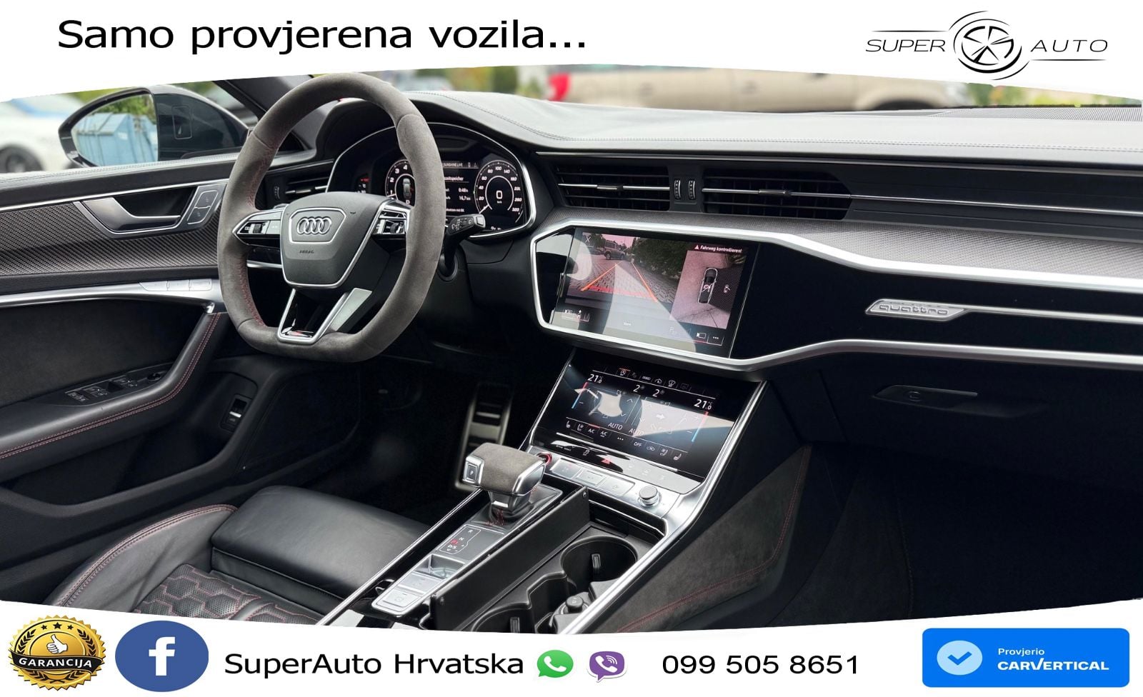 Audi RS6 Avant 4.0 TFSI V8 (600 KS) quattro Tiptronic LED+GR SJED+ACC