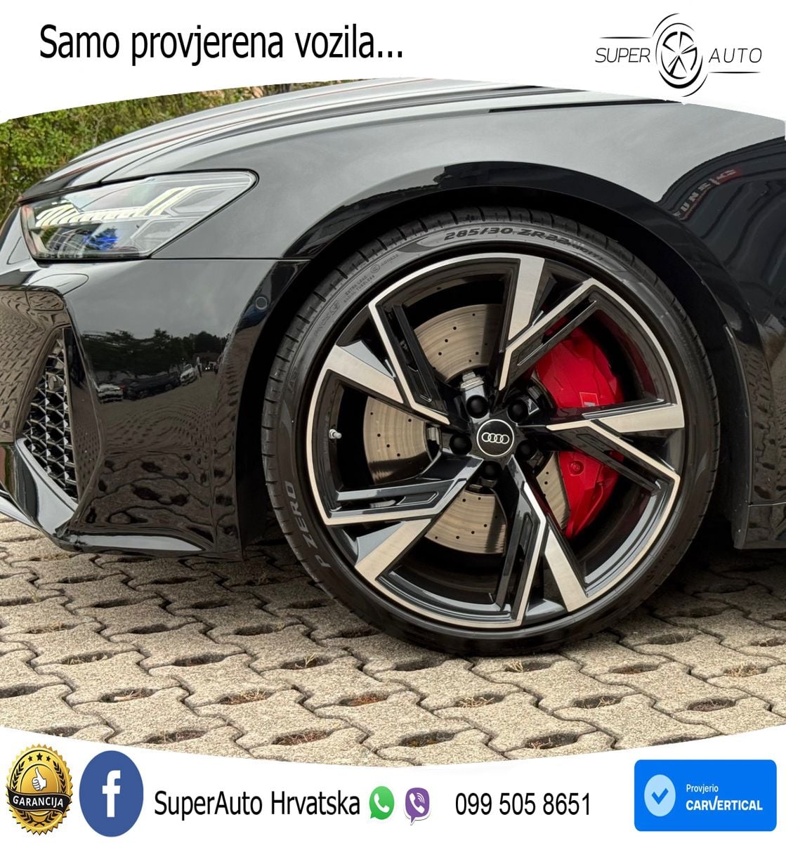 Audi RS6 Avant 4.0 TFSI V8 (600 KS) quattro Tiptronic LED+GR SJED+ACC