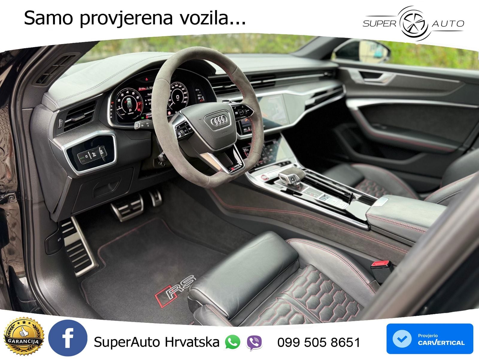 Audi RS6 Avant 4.0 TFSI V8 (600 KS) quattro Tiptronic LED+GR SJED+ACC