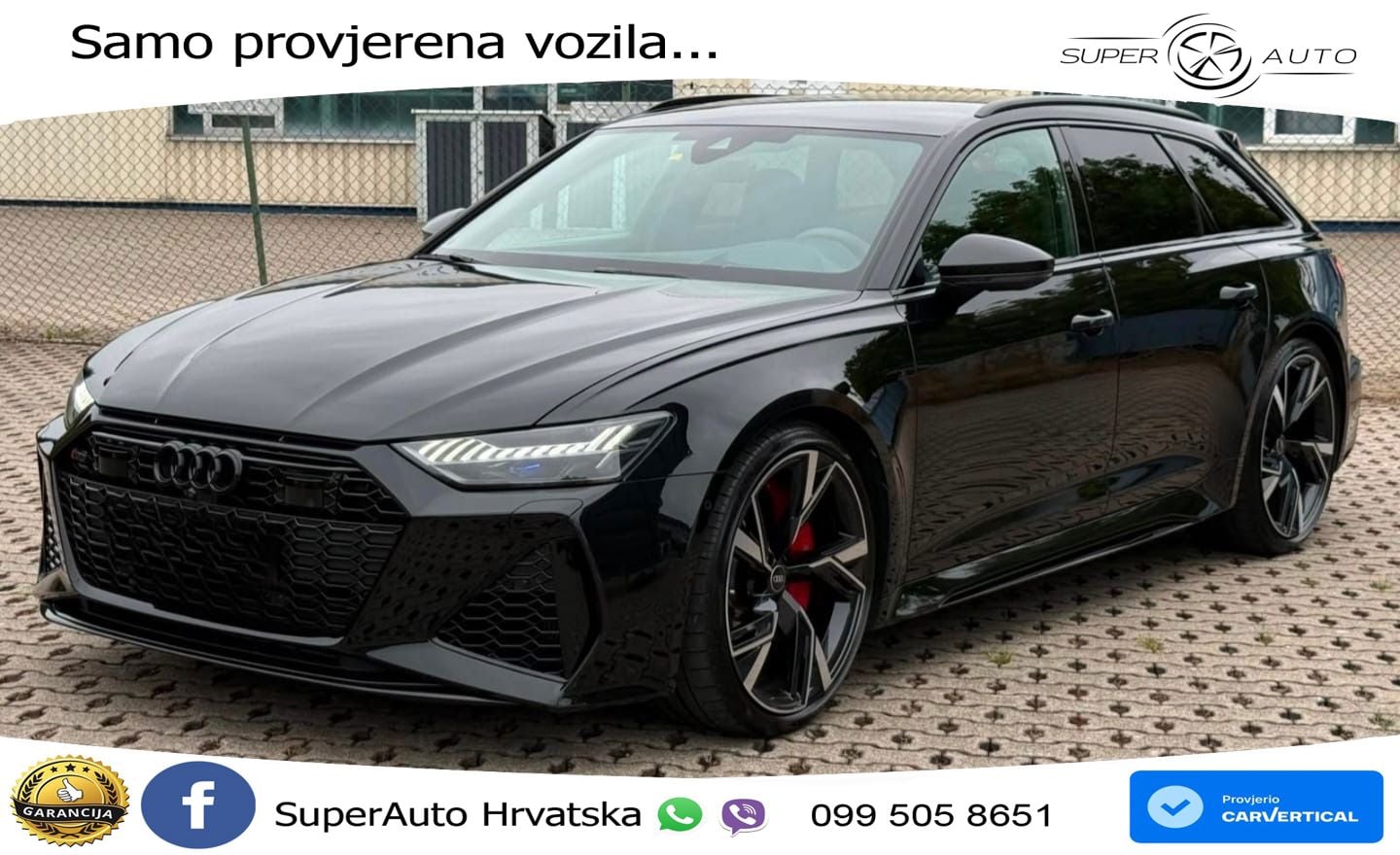 Audi RS6 Avant 4.0 TFSI V8 (600 KS) quattro Tiptronic LED+GR SJED+ACC