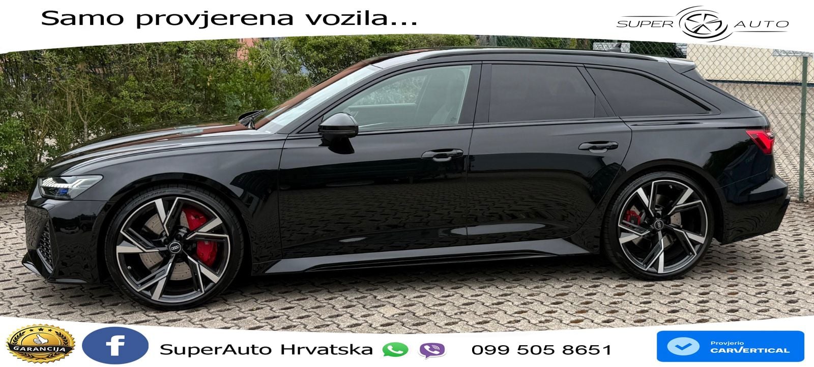 Audi RS6 Avant 4.0 TFSI V8 (600 KS) quattro Tiptronic LED+GR SJED+ACC