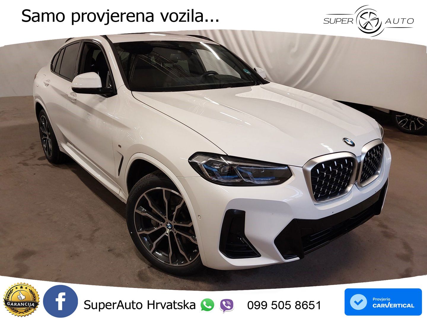 BMW X4 30d (286 KS) xDrive Steptronic M Sport LED+GR SJED+ACC