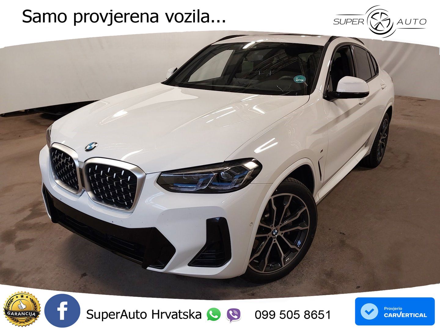 BMW X4 30d (286 KS) xDrive Steptronic M Sport LED+GR SJED+ACC
