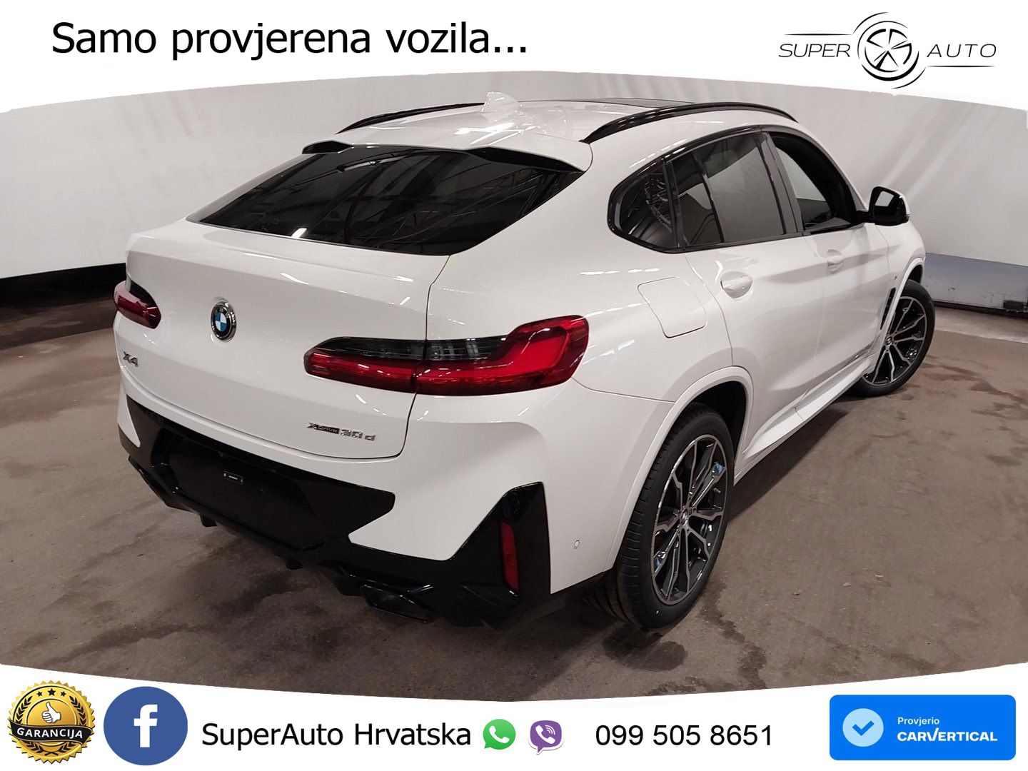 BMW X4 30d (286 KS) xDrive Steptronic M Sport LED+GR SJED+ACC