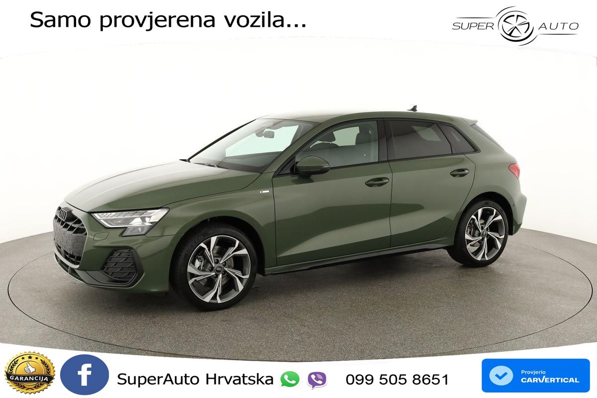 Audi A3 Sportback 40 TFSI (204 KS) quattro S tronic S line