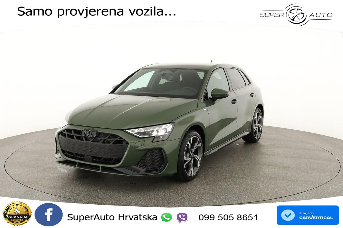 Audi A3 Sportback 40 TFSI (204 KS) quattro S tronic S line
