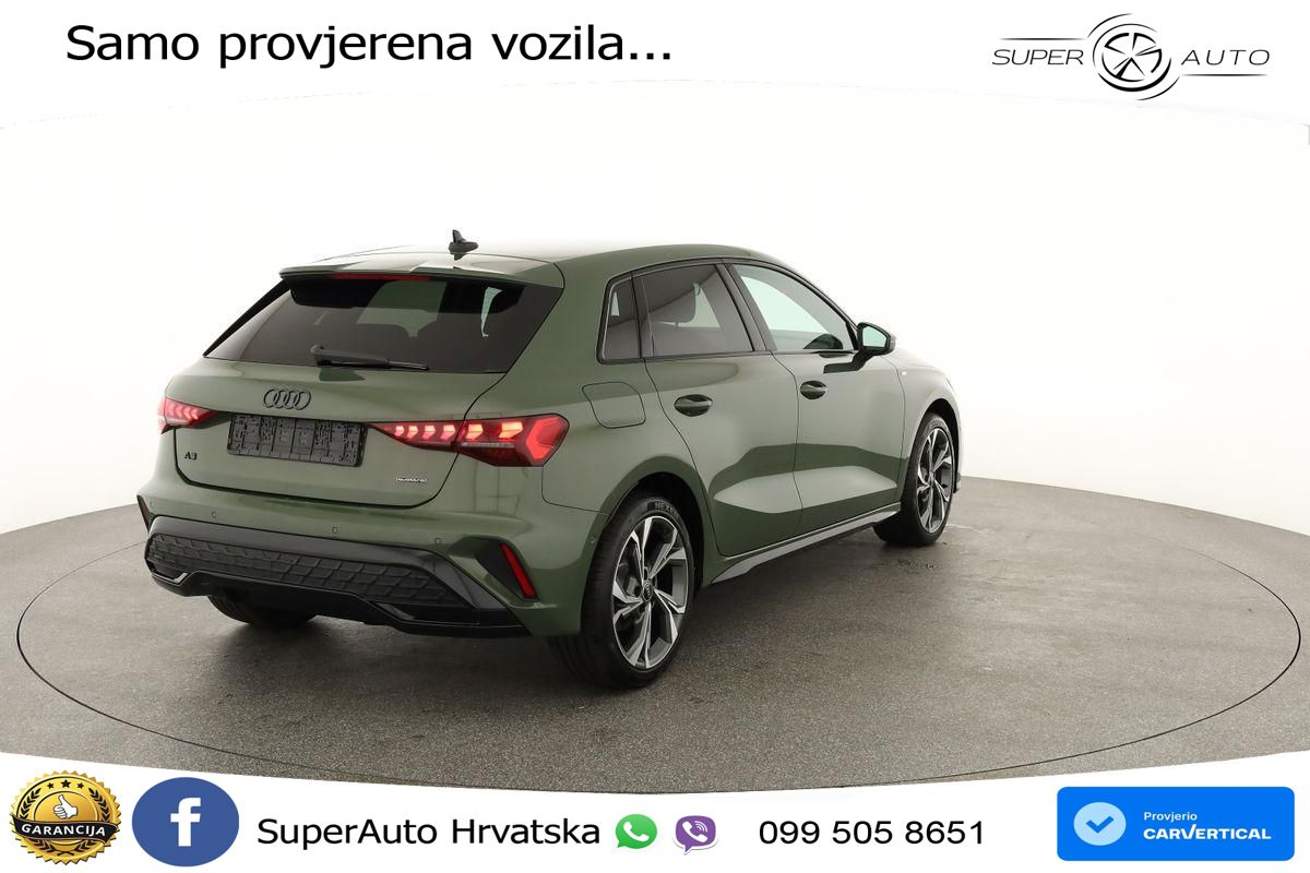 Audi A3 Sportback 40 TFSI (204 KS) quattro S tronic S line