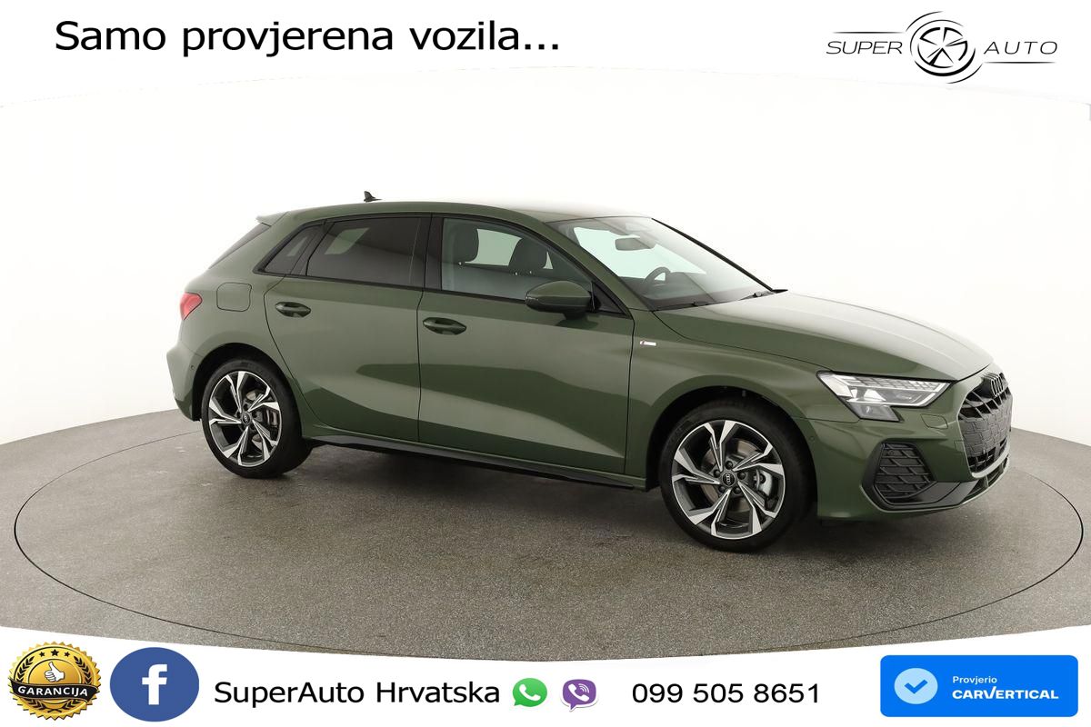 Audi A3 Sportback 40 TFSI (204 KS) quattro S tronic S line