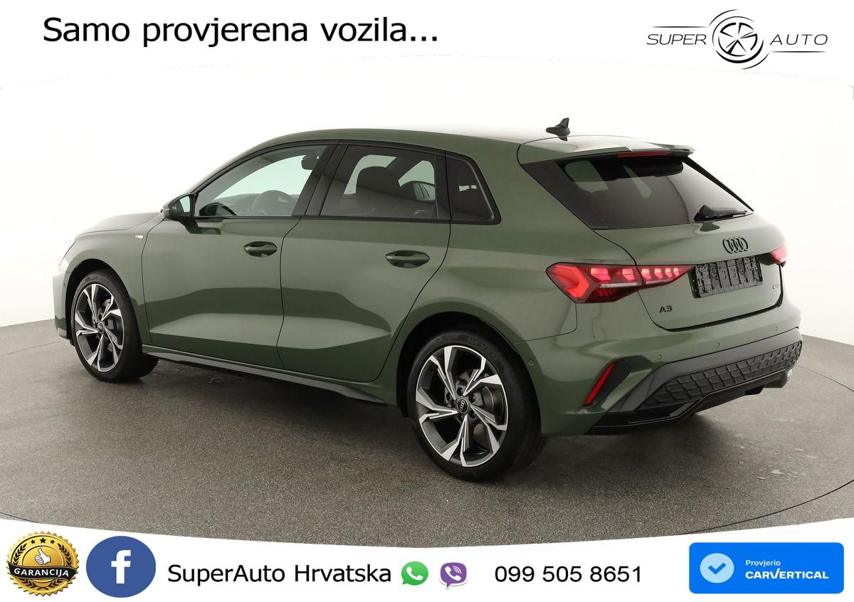 Audi A3 Sportback 40 TFSI (204 KS) quattro S tronic S line