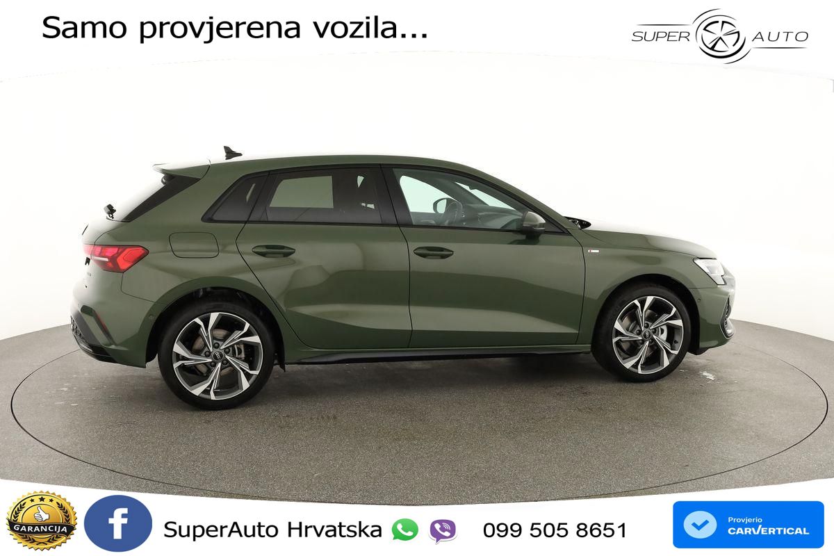 Audi A3 Sportback 40 TFSI (204 KS) quattro S tronic S line