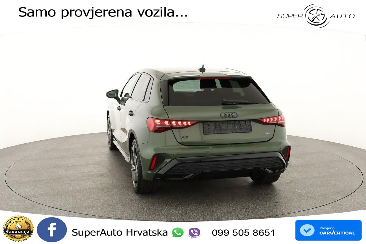 Audi A3 Sportback 40 TFSI (204 KS) quattro S tronic S line