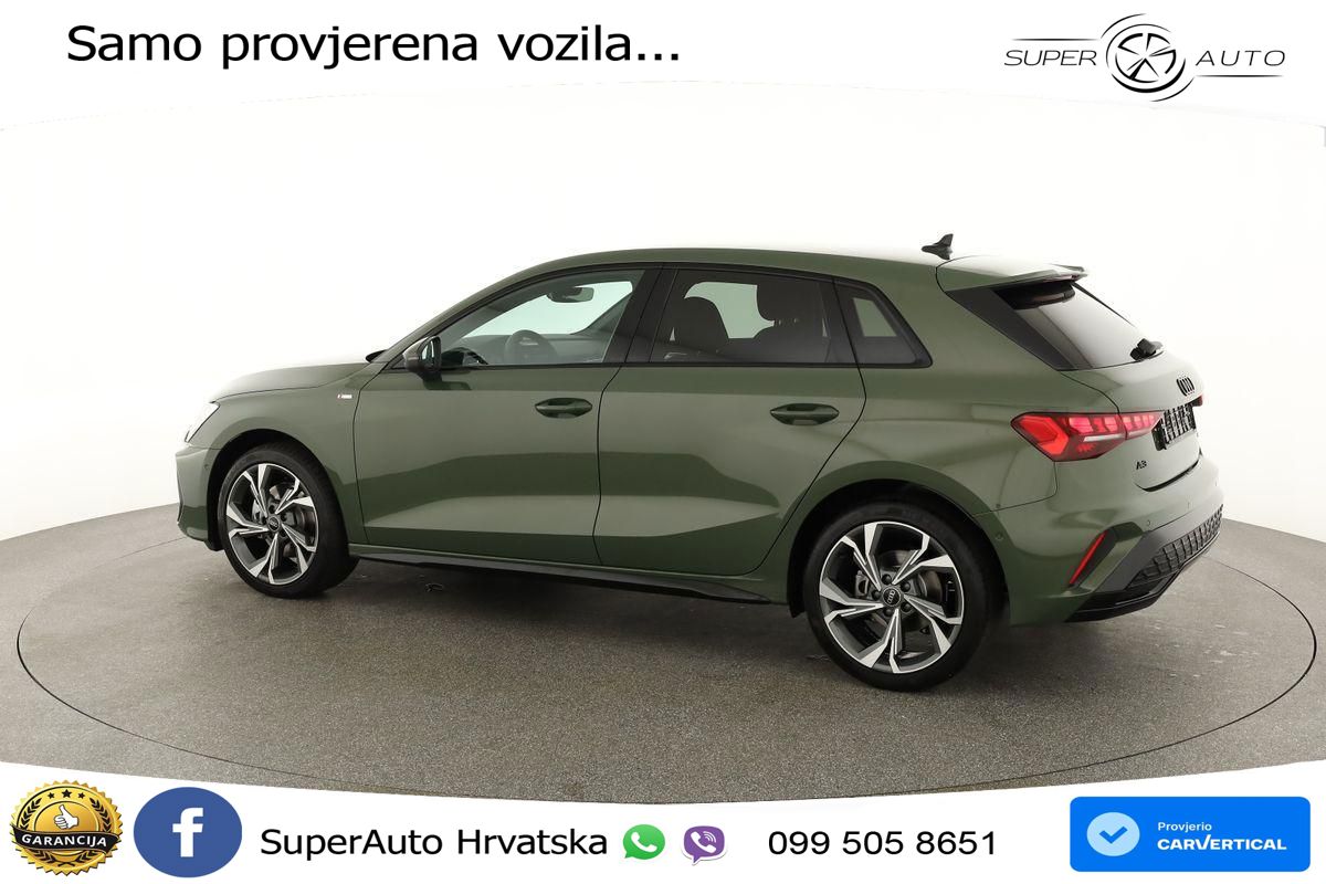 Audi A3 Sportback 40 TFSI (204 KS) quattro S tronic S line