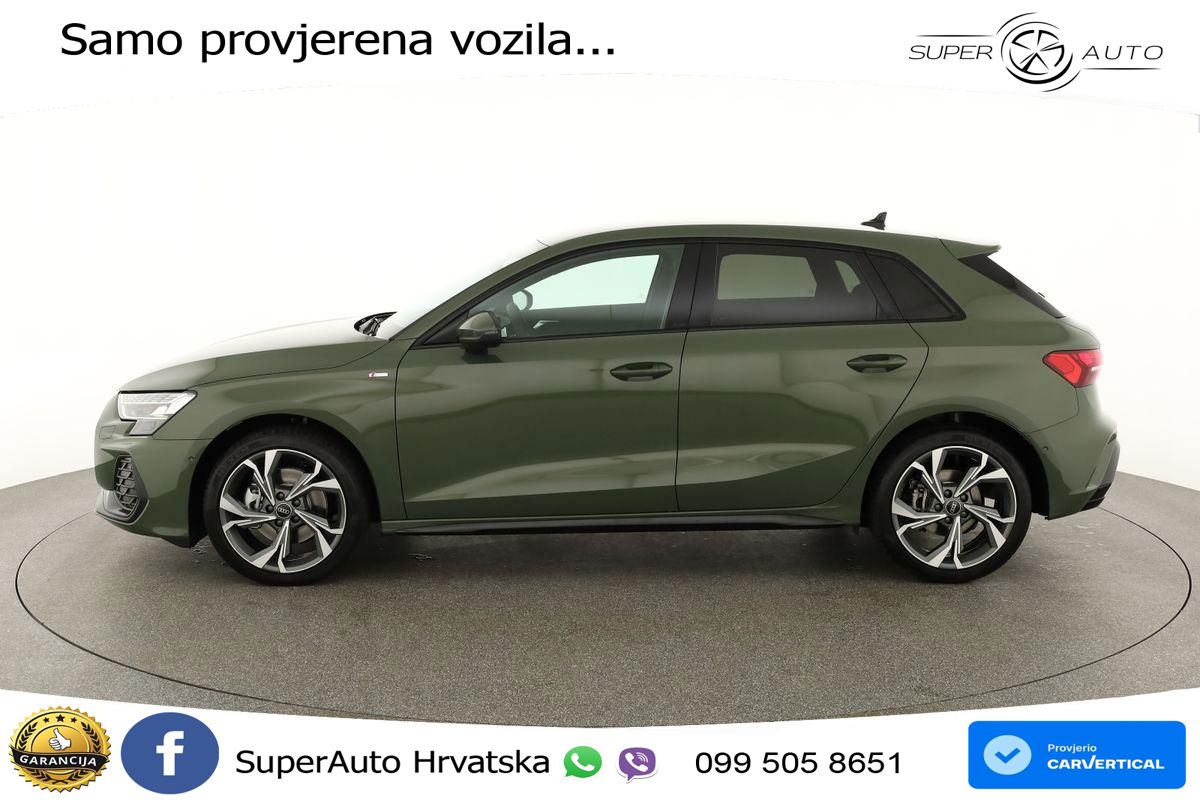 Audi A3 Sportback 40 TFSI (204 KS) quattro S tronic S line