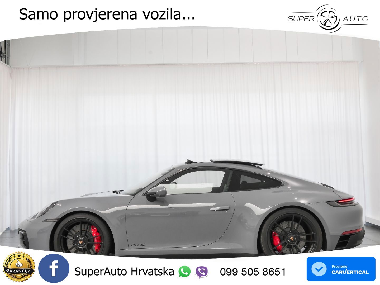 Porsche 911 Carrera GTS 3.0 (480 KS) PDK