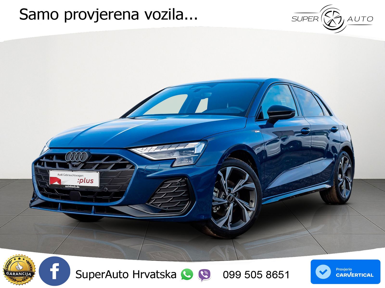 Audi A3 35 TFSI (150 KS) S tronic S line LED+GR SJED+ACC
