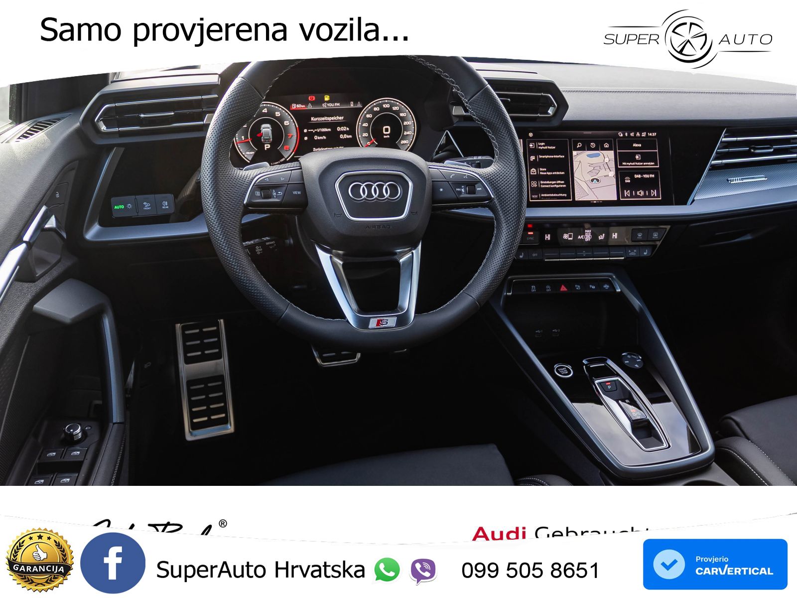 Audi A3 35 TFSI (150 KS) S tronic S line LED+GR SJED+ACC