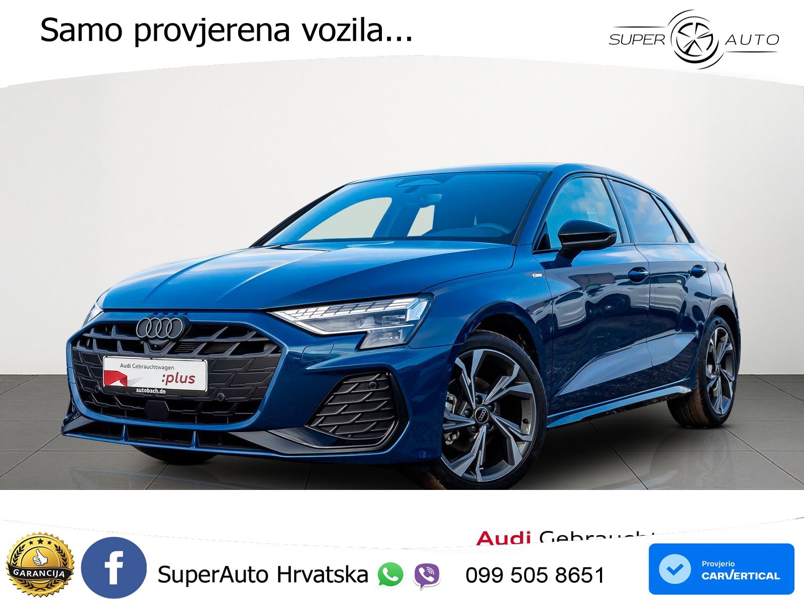 Audi A3 35 TFSI (150 KS) S tronic S line LED+GR SJED+ACC
