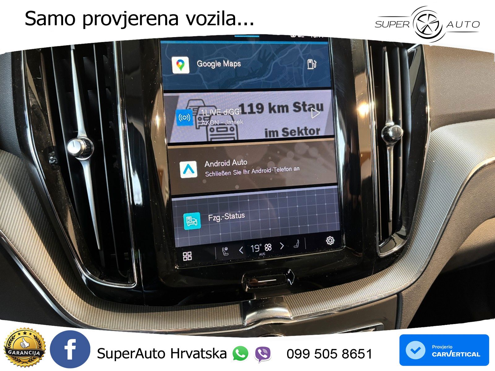 Volvo XC60 B5 Benzin AWD Geartronic ZRAČNI+ACC+4xGR SJED+KAM