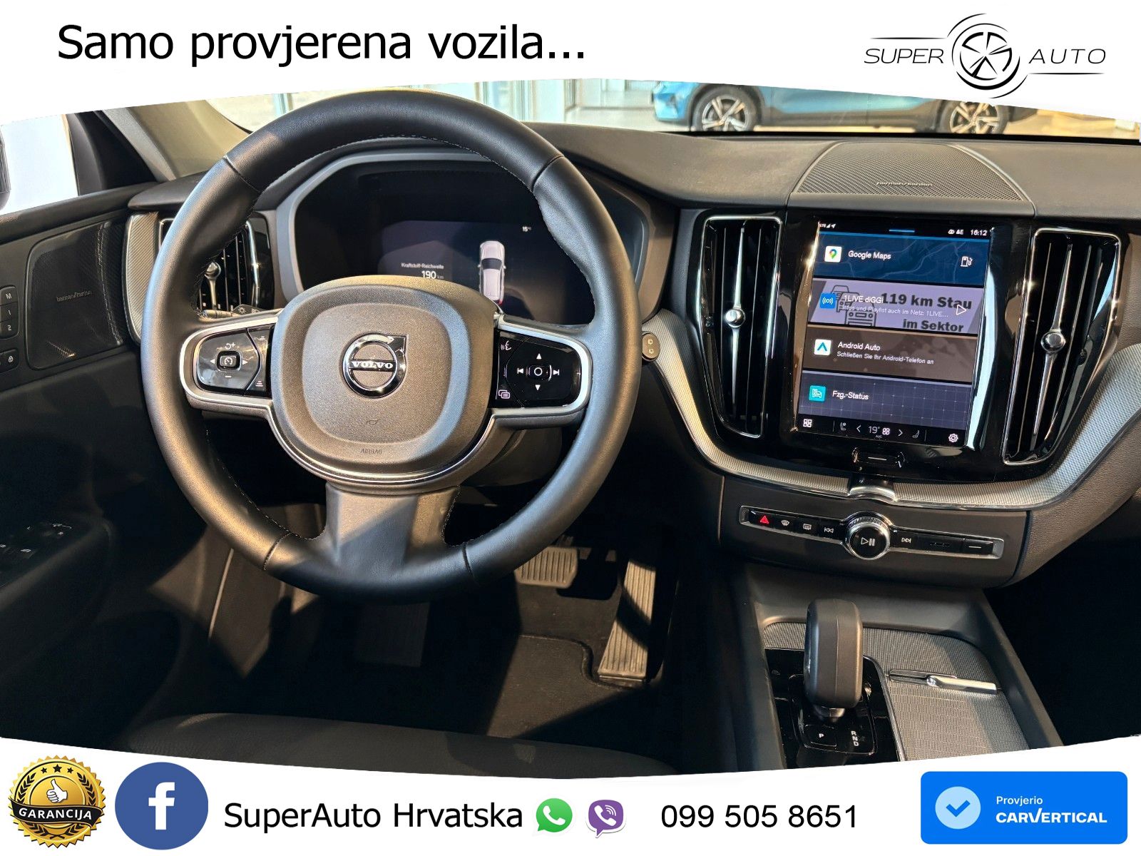 Volvo XC60 B5 Benzin AWD Geartronic ZRAČNI+ACC+4xGR SJED+KAM