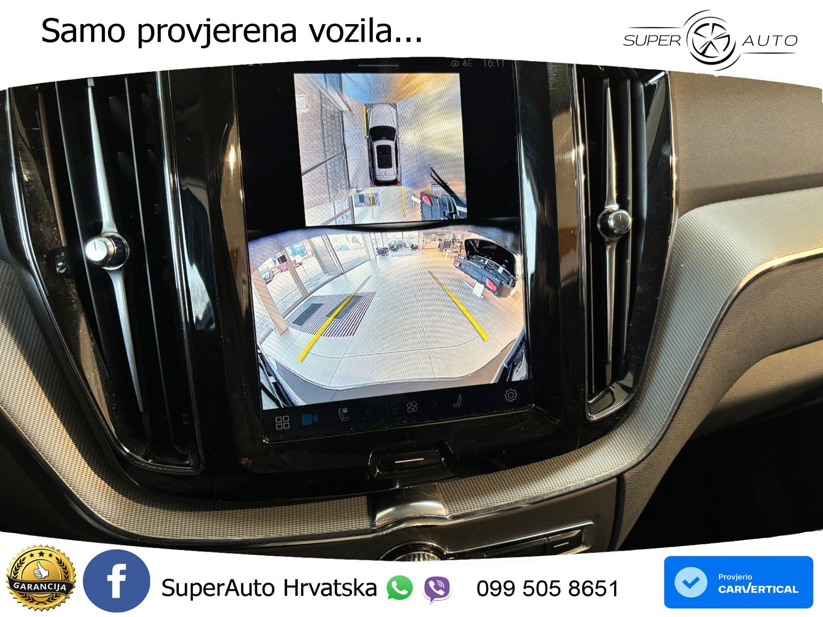 Volvo XC60 B5 Benzin AWD Geartronic ZRAČNI+ACC+4xGR SJED+KAM