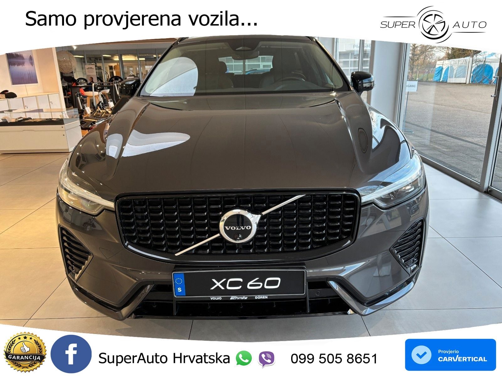 Volvo XC60 B5 Benzin AWD Geartronic ZRAČNI+ACC+4xGR SJED+KAM