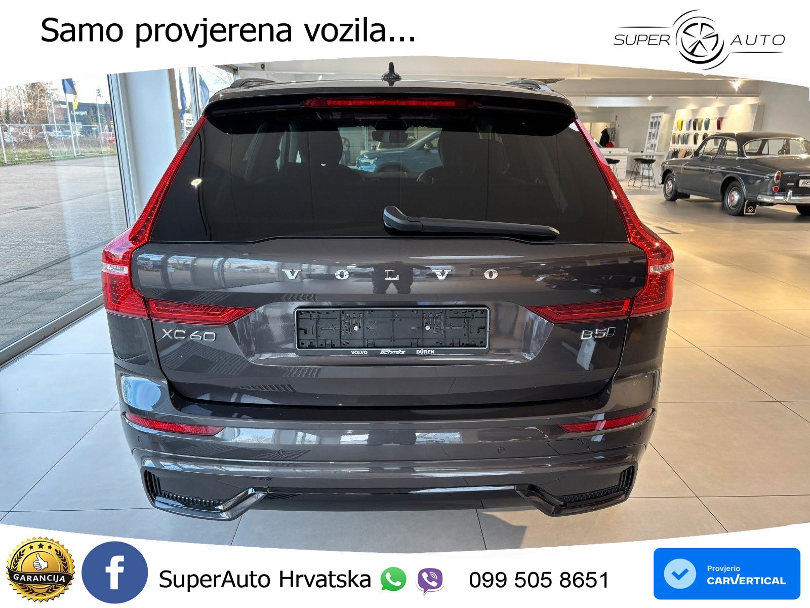 Volvo XC60 B5 Benzin AWD Geartronic ZRAČNI+ACC+4xGR SJED+KAM