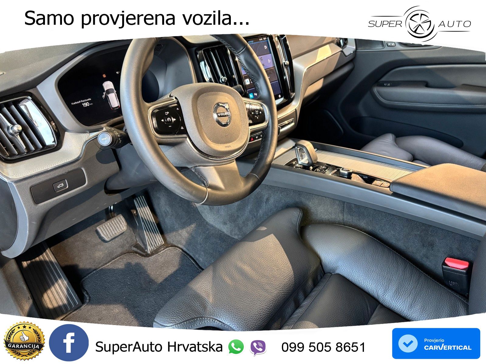 Volvo XC60 B5 Benzin AWD Geartronic ZRAČNI+ACC+4xGR SJED+KAM