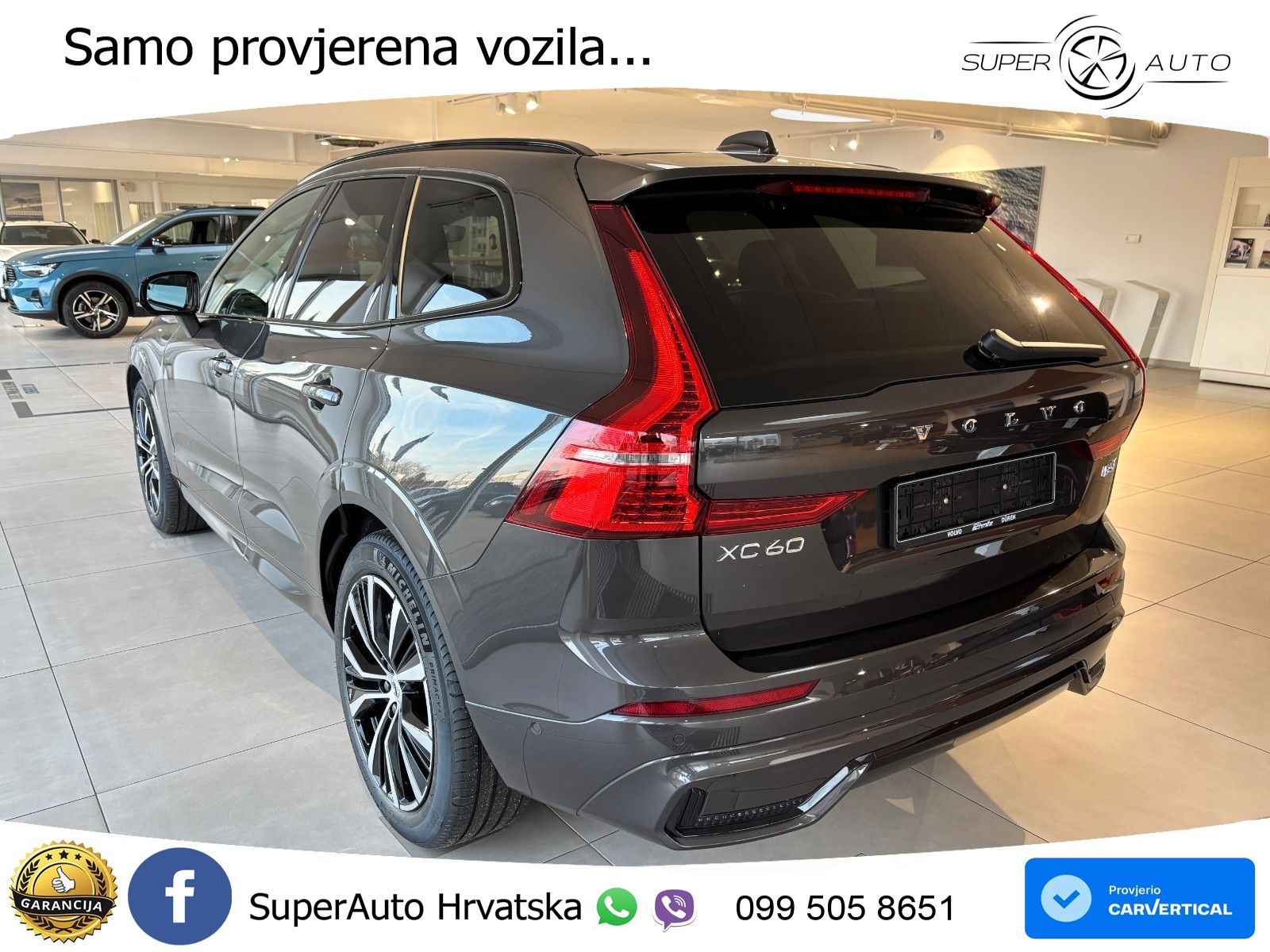 Volvo XC60 B5 Benzin AWD Geartronic ZRAČNI+ACC+4xGR SJED+KAM