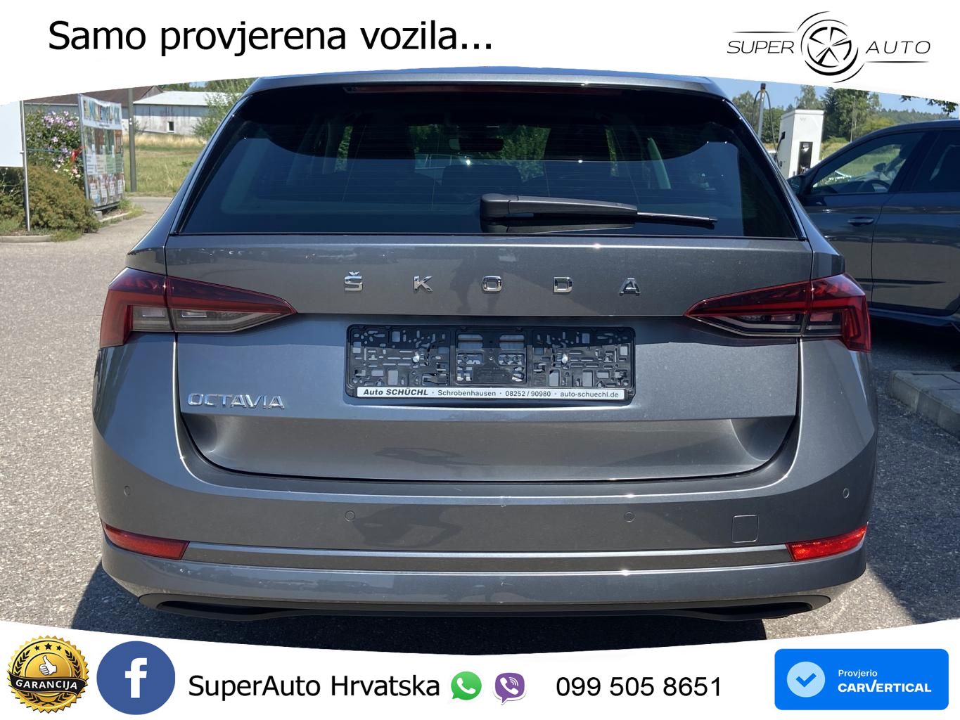 Škoda Octavia Combi 2.0 TDI (150 KS) DSG LED+GR SJED+ACC