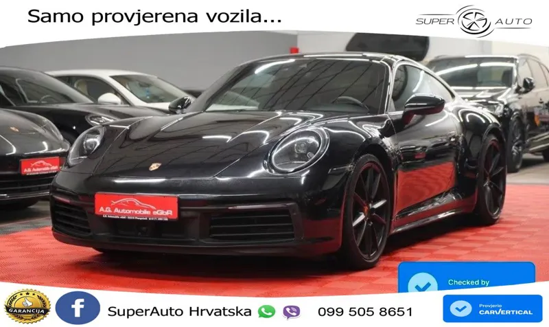 Porsche 911 Carrera 4 3.0 (385 KS) PDK LED+GR SJED+ACC