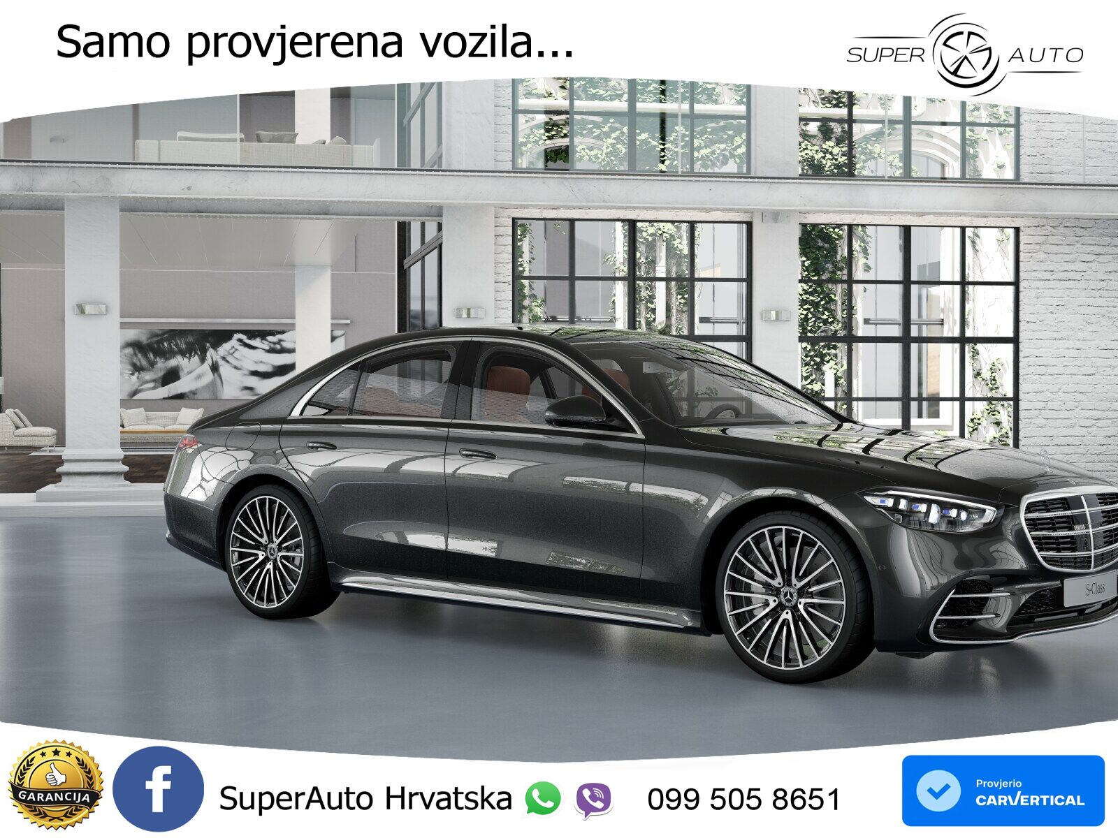 Mercedes S 580 V8 (503 KS) EQ Boost 4MATIC 9G-TRONIC AMG ACC+HEAD+4xGR SJED+360+PANO
